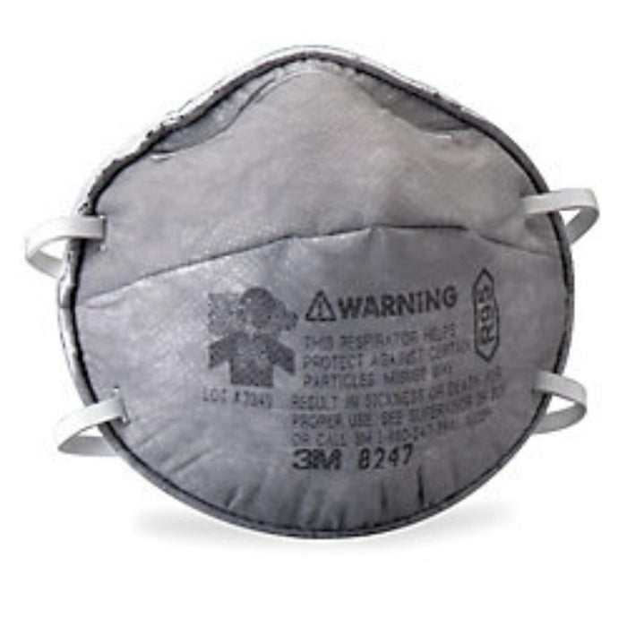 3m 8247 nuisance odor respirator mask used in funeral service operations, from lynch supply