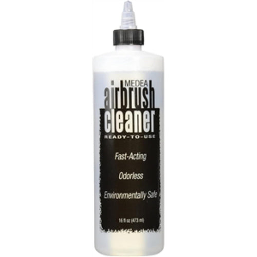 Airbrush cleaner and solvent used in funeral service operations, from lynch supply