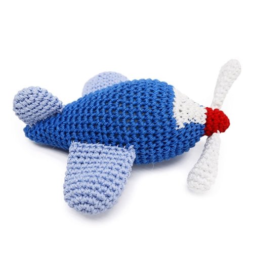 Airplane Crochet Toy - Posh Puppy Boutique