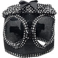 American River Choke Free Dog Harness - Black Polka Dot