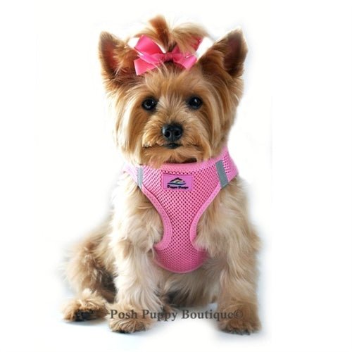 American River Ultra Choke Free Dog Harness - Candy Pink - Posh Puppy Boutique