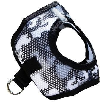 American River Ultra Choke Free Dog Harness Camouflage Collection - Gray Camo - Posh Puppy Boutique