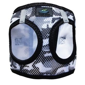 American River Ultra Choke Free Dog Harness Camouflage Collection - Gray Camo - Posh Puppy Boutique