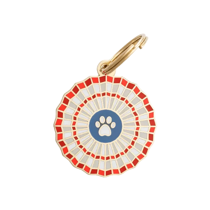 Americana Pet ID Tag