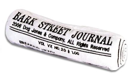 Bark Street Journal Toy - Posh Puppy Boutique
