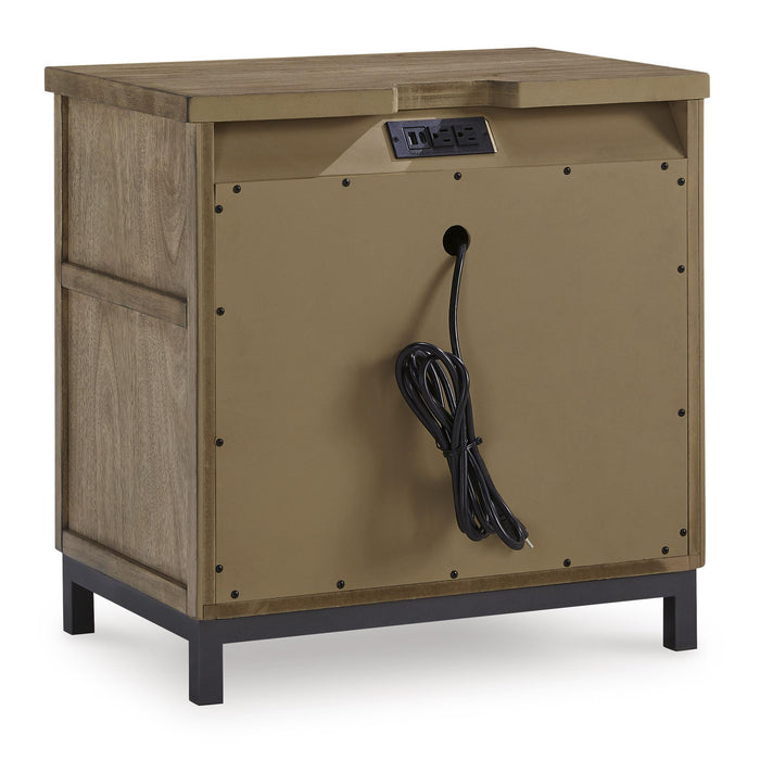 Benchcraft Tomtyn B622-92 Two Drawer Night Stand IMAGE 5