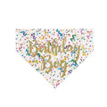 Birthday Boy Dog Bandana - White - Posh Puppy Boutique