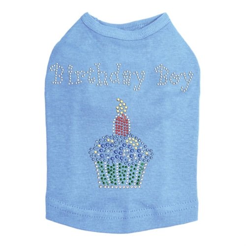 Birthday Boy Rhinestone Tank- Many Colors - Posh Puppy Boutique