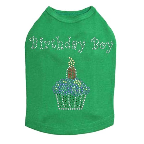 Birthday Boy Rhinestone Tank- Many Colors - Posh Puppy Boutique