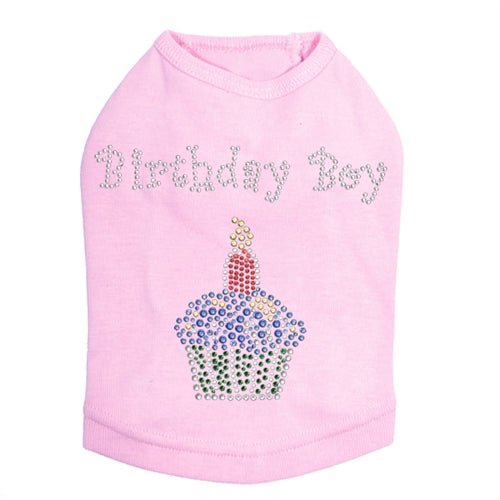 Birthday Boy Rhinestone Tank- Many Colors - Posh Puppy Boutique