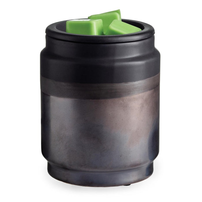 Black Dipped Wax Melter with Silicon Dish