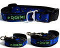 Blue Icon Plastic Quick Release Dog Collar & Leads - with Built in Bottle Opener! - Posh Puppy Boutique