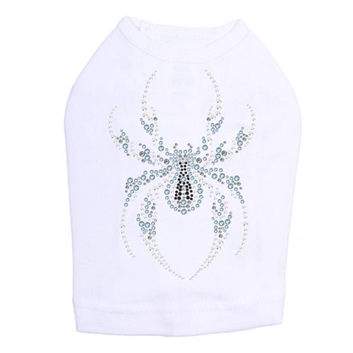 Blue Spider Rhinestones Tank Top - Many Colors - Posh Puppy Boutique