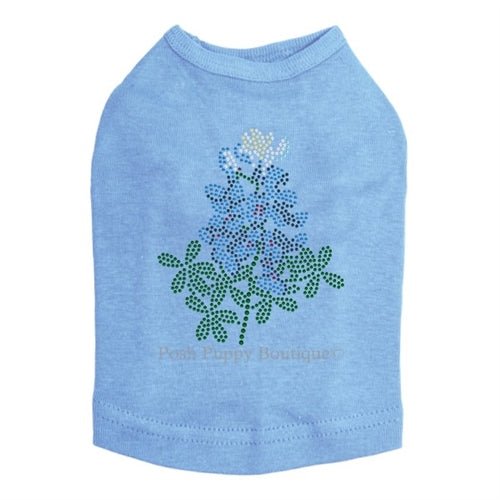 Bluebonnet Rhinestone Tanks- Many Colors - Posh Puppy Boutique