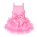 Bohemian Pink Dog Tutu Dress