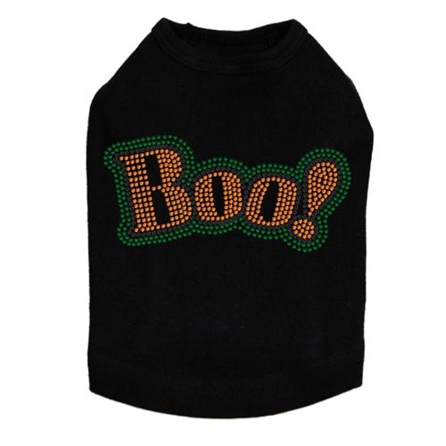 Boo Rhinestone Tank Top - Many Colors - Posh Puppy Boutique