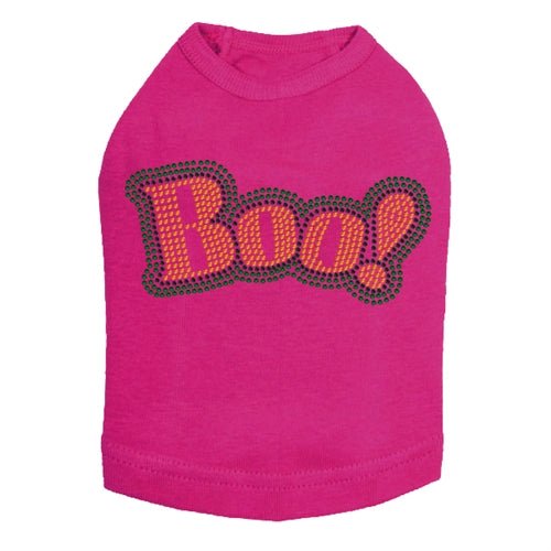 Boo Rhinestone Tank Top - Many Colors - Posh Puppy Boutique