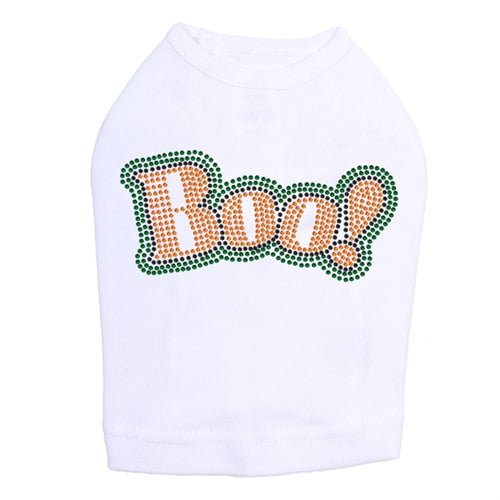 Boo Rhinestone Tank Top - Many Colors - Posh Puppy Boutique