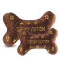 Brown Chewy Vuiton Bone Plush Toy