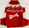Candy Cane Bone Holiday Sweater Bodysuit - Posh Puppy Boutique