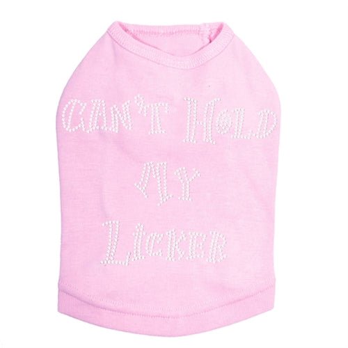 Can't Hold My Licker Rhinestone Tank- Many Colors - Posh Puppy Boutique