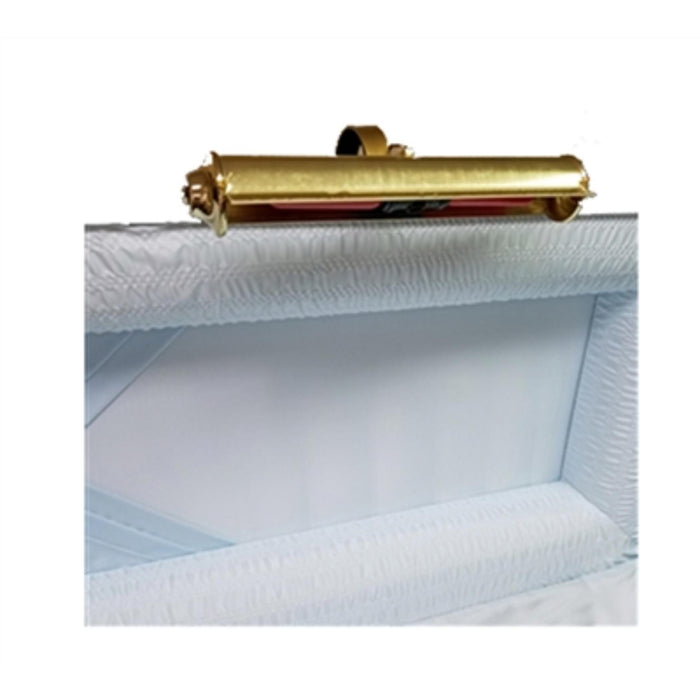 Casket facial lamp used in funeral service operations, from lynch supply