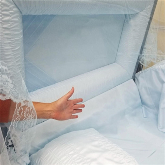 Casket veils-3/4 couch used in funeral service operations, from lynch supply