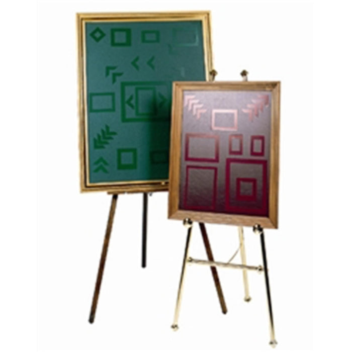 Celebration of life magnetic display board with easel-small used in funeral service operations, from lynch supply