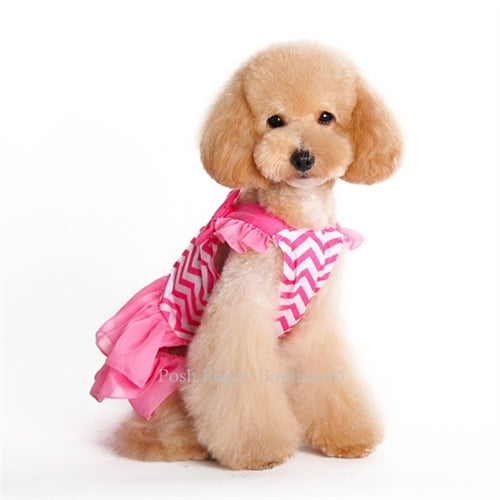 Chevron Dress - Posh Puppy Boutique