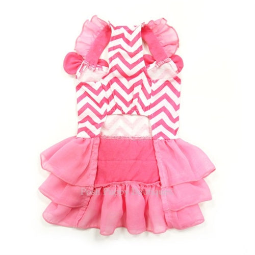 Chevron Dress - Posh Puppy Boutique