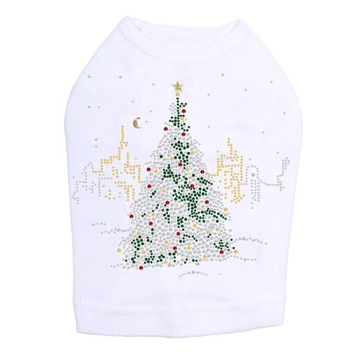 Christmas Tree in the City Dog Tank - Many Colors