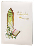 Church window register book used in funeral service operations, from lynch supply