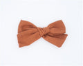 Classic Linen Hair Bow - Sun Kissed