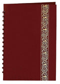 Classic scroll register books used in funeral service operations, from lynch supply