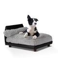 Club Nine Pets Lido Orthopedic Dog Bed in Grey - Posh Puppy Boutique