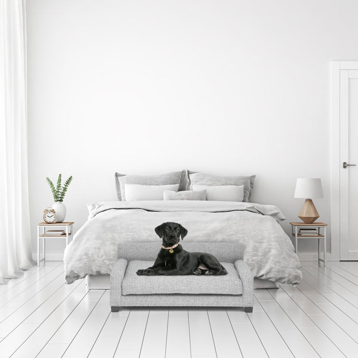 Club Nine Pets Metro Orthopedic Dog Bed in Metal - Posh Puppy Boutique