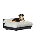 Club Nine Pets Roma Orthopedic Dog Bed in Ivory - Posh Puppy Boutique