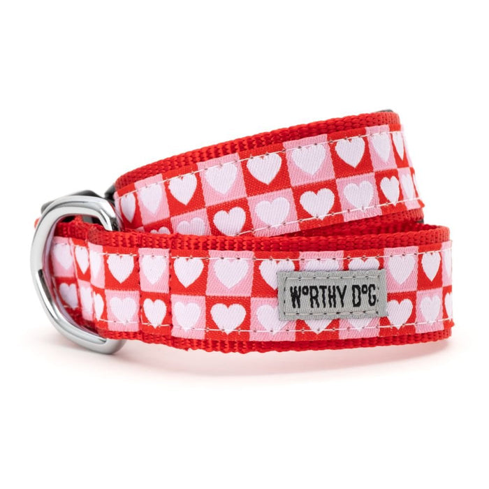 Colorblock Hearts Collar & Lead Collection - Posh Puppy Boutique