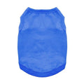 Cotton Dog Tank - Nautical Blue - Posh Puppy Boutique