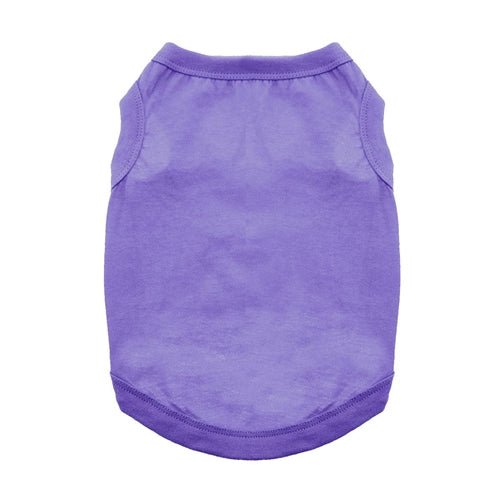 Cotton Dog Tank - Ultra Violet - Posh Puppy Boutique