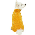 Cozy Dreams Dog Sweater in Mustard