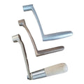 Bronze plated crank for frigid lowering devices cemetery supplies from lynch supply