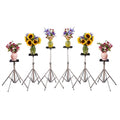 D style adjustable basket stands used in funeral service operations, from lynch supply
