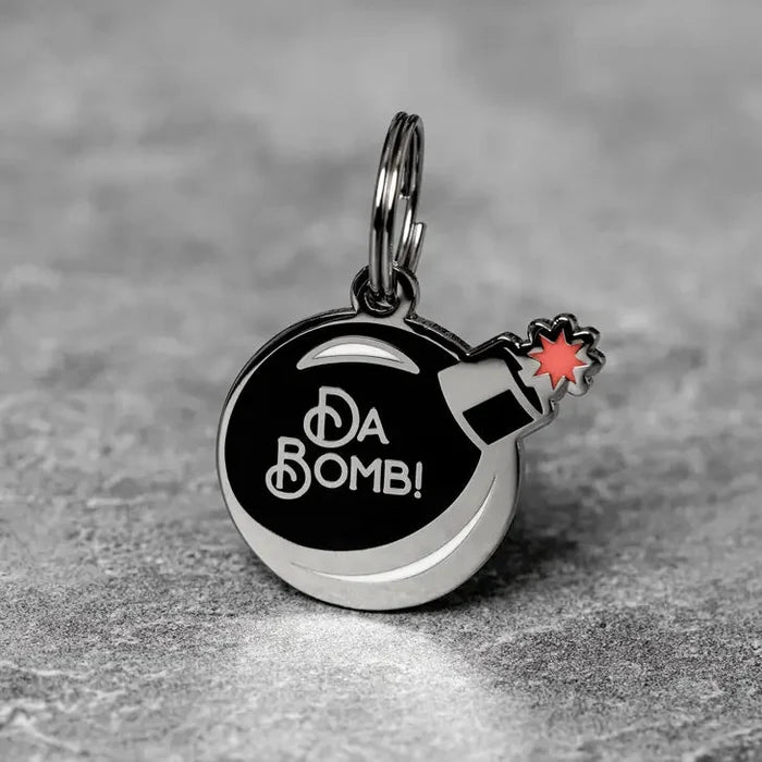 Da Bomb! Pet ID Tag - Posh Puppy Boutique