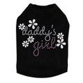Daddy's Girl #3 Rhinestone Dog Tank - Many Colors - Posh Puppy Boutique