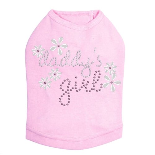 Daddy's Girl #3 Rhinestone Dog Tank - Many Colors - Posh Puppy Boutique
