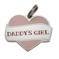 Daddy's Girl Pet ID Tag - Posh Puppy Boutique