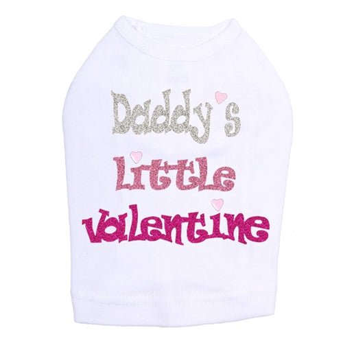 Daddy's Little Valentine Tank - Many Colors - Posh Puppy Boutique