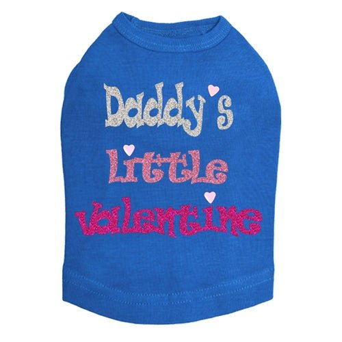 Daddy's Little Valentine Tank - Many Colors - Posh Puppy Boutique