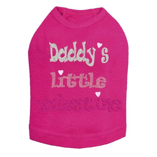 Daddy's Little Valentine Tank - Many Colors - Posh Puppy Boutique
